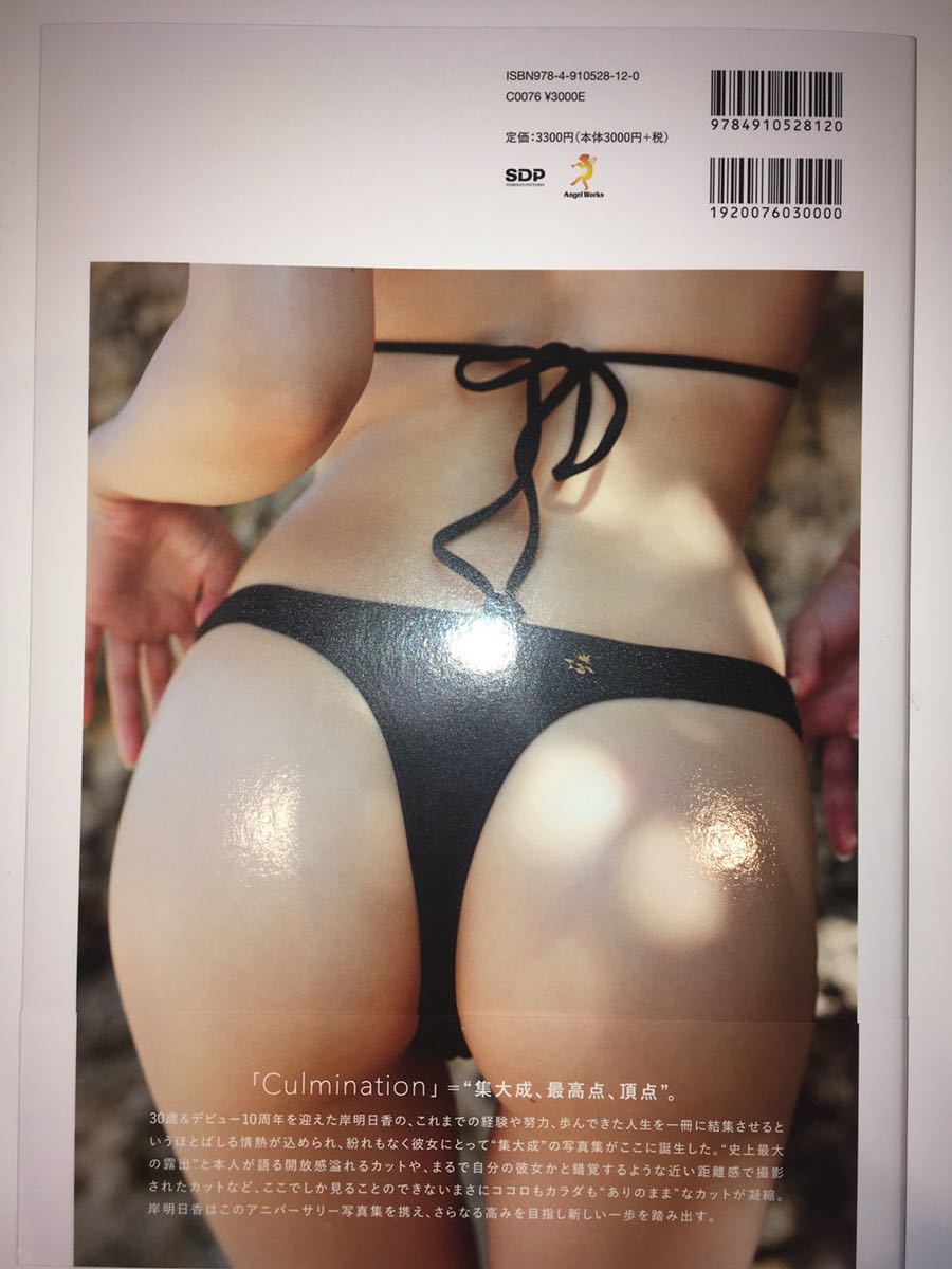 ☆岸明日香 アニバーサリー写真集 『Culmination』☆美品 帯付き(か行