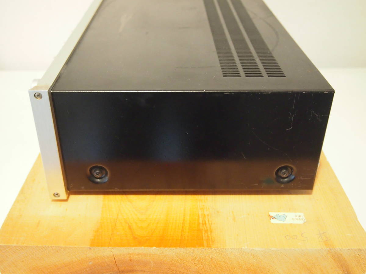 Technics SU-3100 昭和レトロを醸し出すメーター付きプリメインアンプ