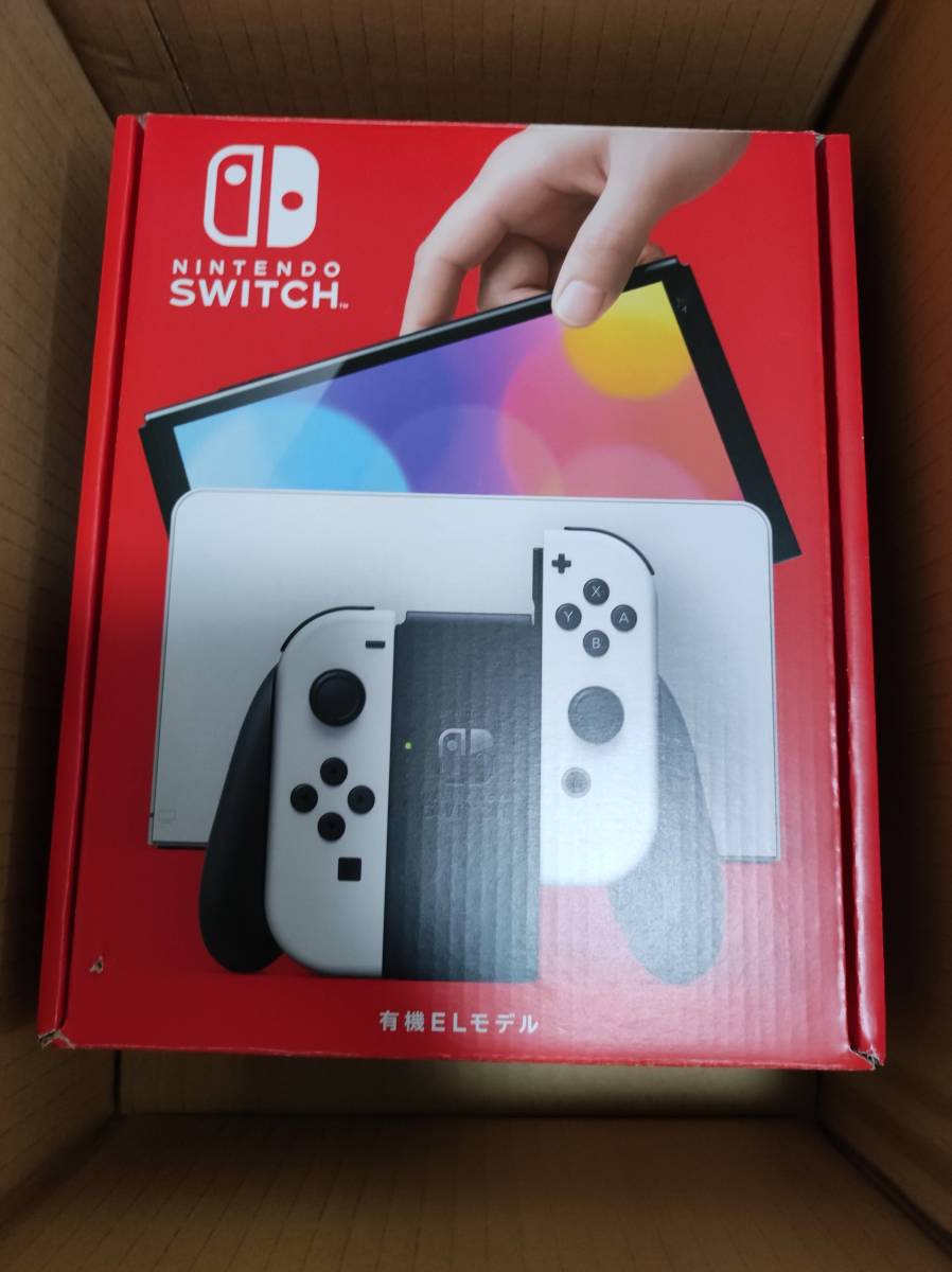 定番人気，大得価 Nintendo Switch 有機ELモデル Joy-Con L / R ホワイト(ニンテンドースイッチ本体)｜売買されたオークション情報、yahooの商品情報をアーカイブ公開 - オークファン ニンテンドースイッチ本体