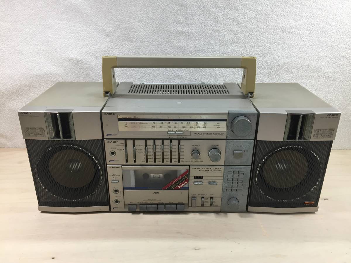 ☆Victor☆ビクター☆ラジカセ☆PC-R11☆ラジオ ステレオ コンポ 