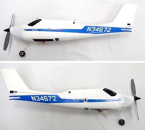 未組立 UNION/ユニオンモデル 1/12電動RC セスナ 177 カージナル/説明 