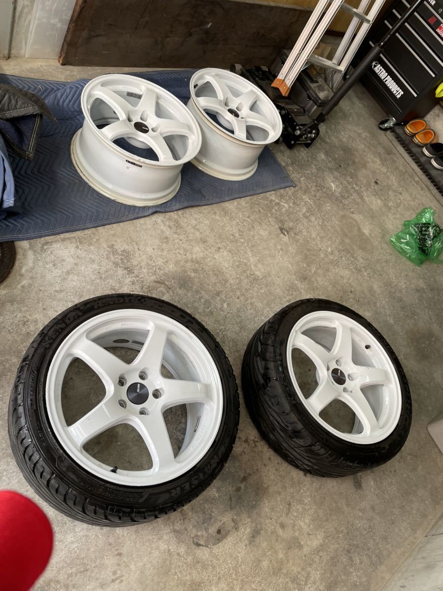 ENKEI 18インチ 8.5J 9.5J PF05 PCD114.3(5穴)｜売買された  