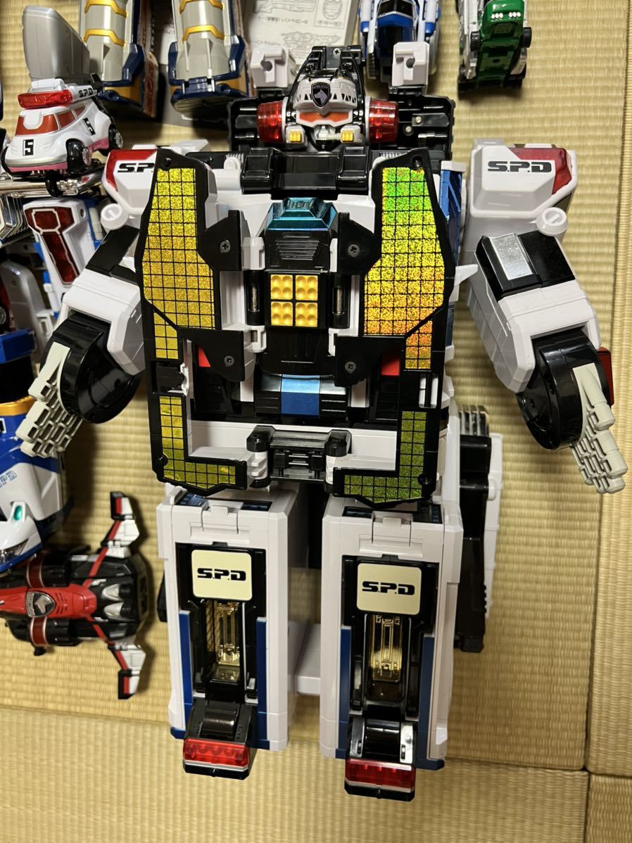 デカレンジャーロボ デカウイングロボ デカベースロボ デカバイクロボ  