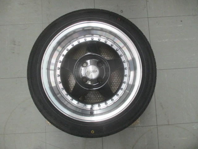 深リム！ 4本セット KYOWA KR1022 15インチ 8J OFF+20 4H PCD100 185 