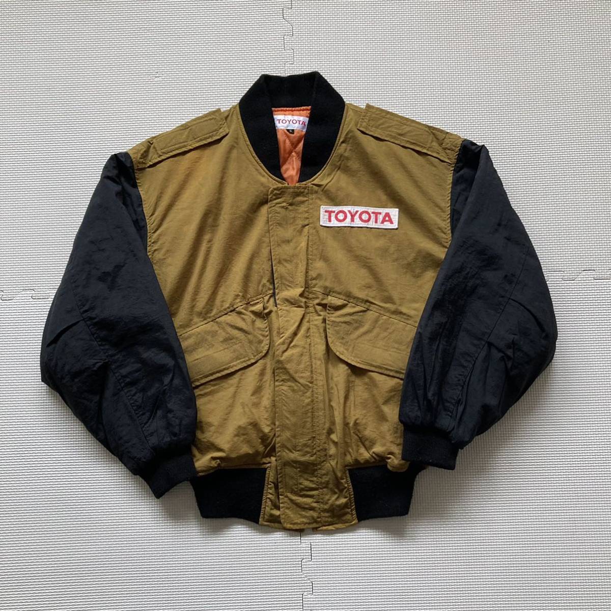 新品☆未使用☆TOYOTA/ブルゾン/メカニックジャンパー/希少/レア TOYOTA トヨタ メカニックジャケット ジャンパー S ブルゾン