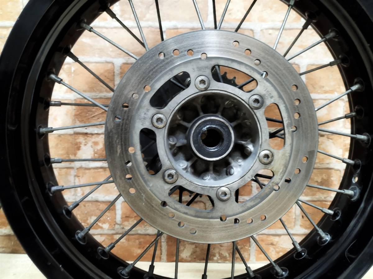 Dトラッカー 純正 前後ホイール セット KLX250 モタードホイール 