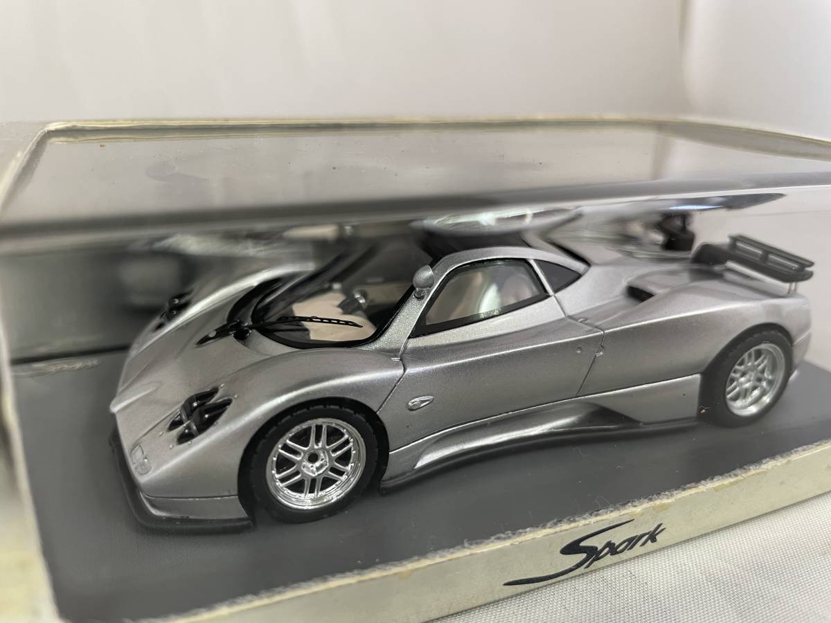 1/43 SPARK スパーク Pagani パガーニ ゾンダ C12S 7.3 シルバー S0191