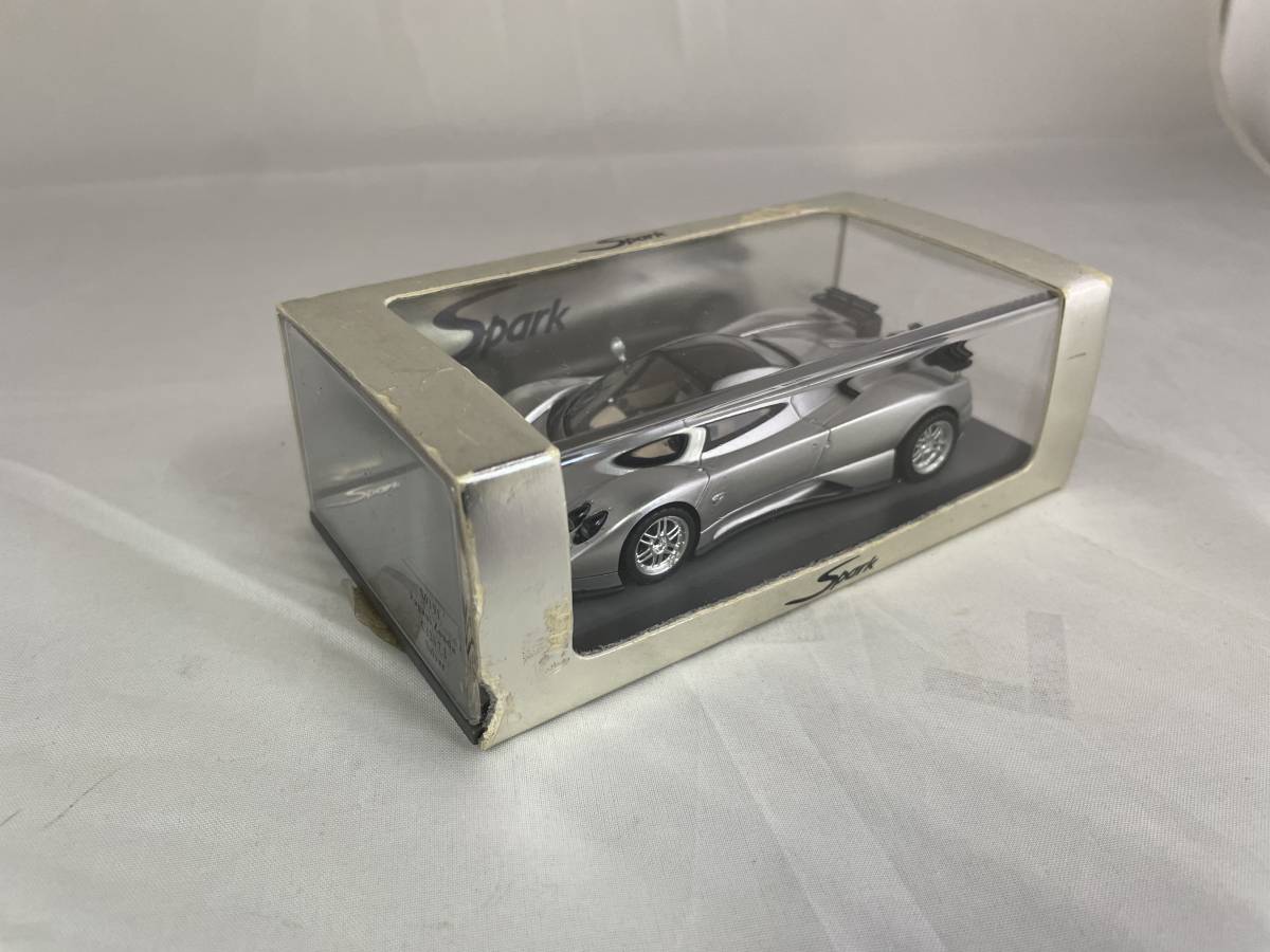 1/43 SPARK スパーク Pagani パガーニ ゾンダ C12S 7.3 シルバー S0191