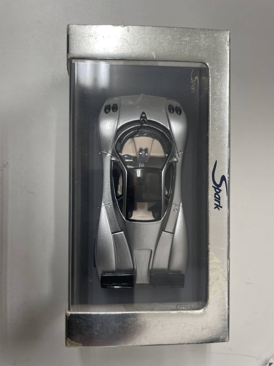 1/43 SPARK スパーク Pagani パガーニ ゾンダ C12S 7.3 シルバー S0191