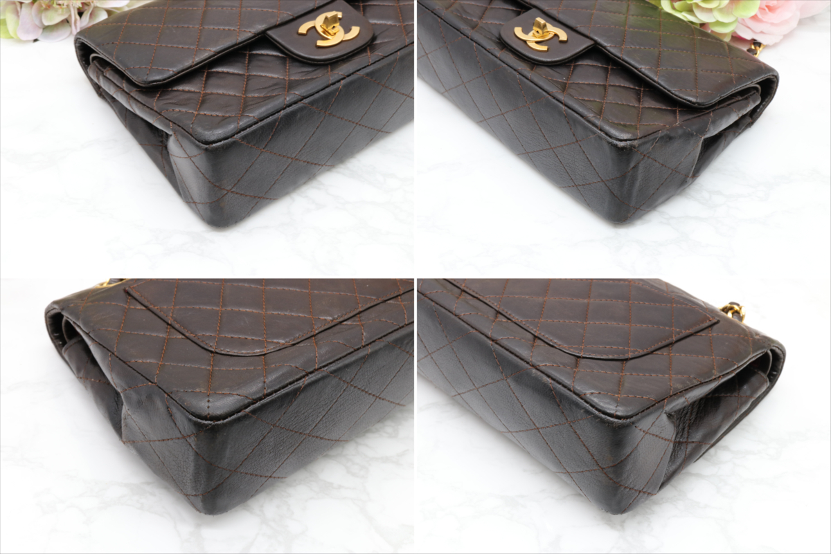 希少!! 美品 □ 1円 □ CHANEL シャネル マトラッセ ダブルフラップ 