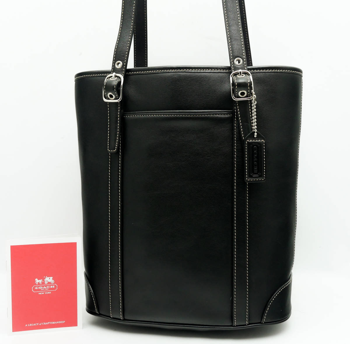  級 極上 COACH コーチ トートバッグ レザーバッグ メンズ カーフレザー 牛革 黒 ビジネスバッグ 正規品 通勤 定価10万円(トートバッグ)｜売買されたオークション情報、yahooの商品情報をアーカ かばん、バッグ