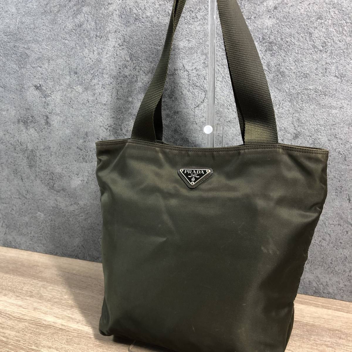 PRADA プラダ 三角ロゴプレート ナイロン ミニバッグ トートバッグ