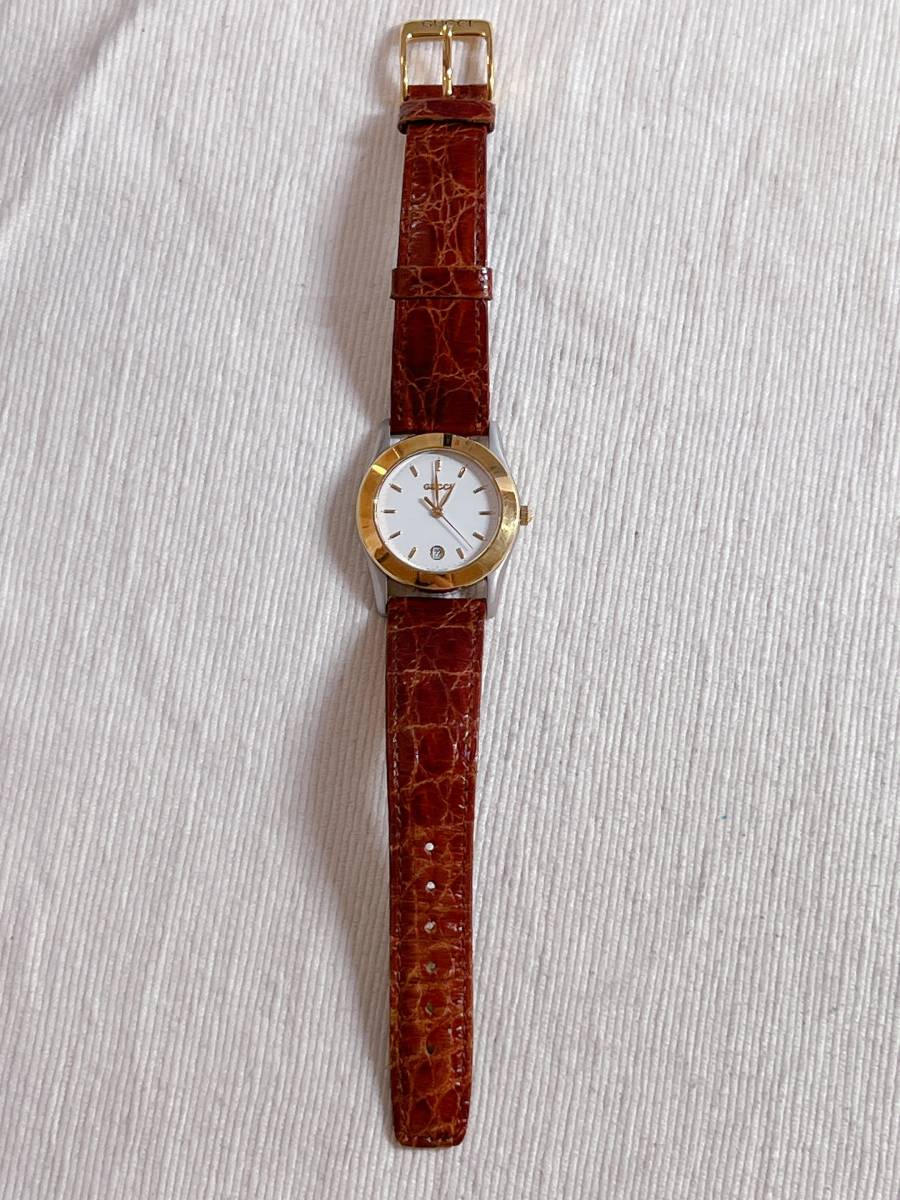 1円～動作確認済み グッチ クォーツ jjー6 動作未確認GUCCI グッチ