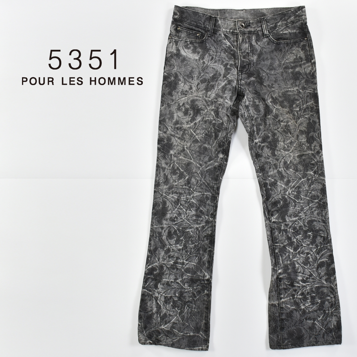 5351 POUR LES HOMME プール・オム アバハウス ☆ 日本製 部分 