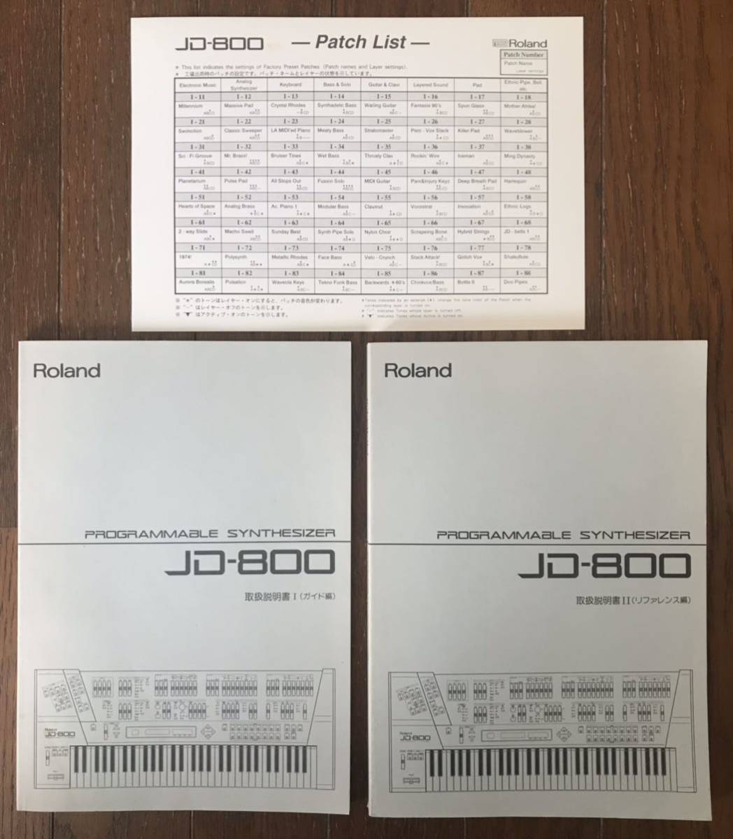 JD-800 Roland シンセサイザー ジャンク ローランド 61鍵 t*t様
