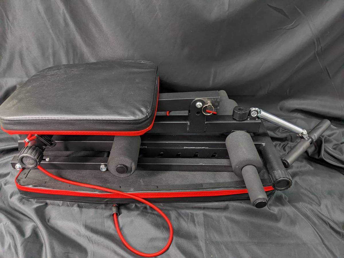 sk0-p11】1円～ 筋トレ トレーニングベンチ 腹筋マシン AOKEOU 