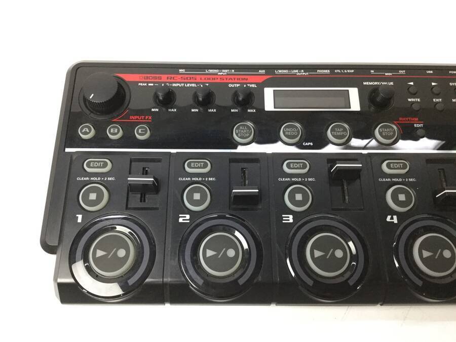 （値下げしました）BOSS RC-505 ループステーション ACアダプター付き BOSS RC-505 ループステーション ACアダプター付き☆1週間保証 【公式