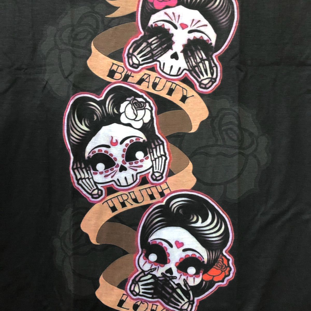 スカル シュガースカルズ 見ざる言わざる聞かざる Tシャツ Xxl かわいい イラスト キャラクター 売買されたオークション情報 Yahooの商品情報をアーカイブ公開 オークファン Aucfan Com