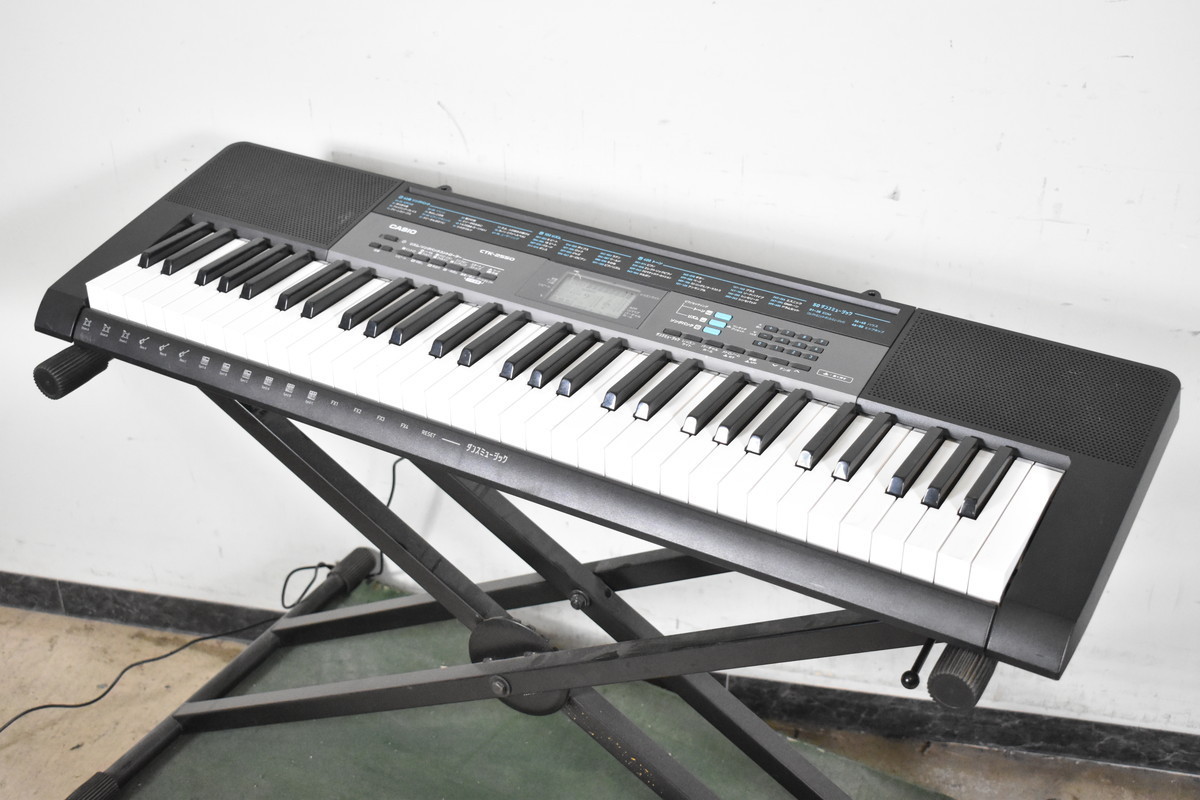 CASIO 電子キーボード CTK-2550 (専用バッグ付) CASIO CTK-2550 電子
