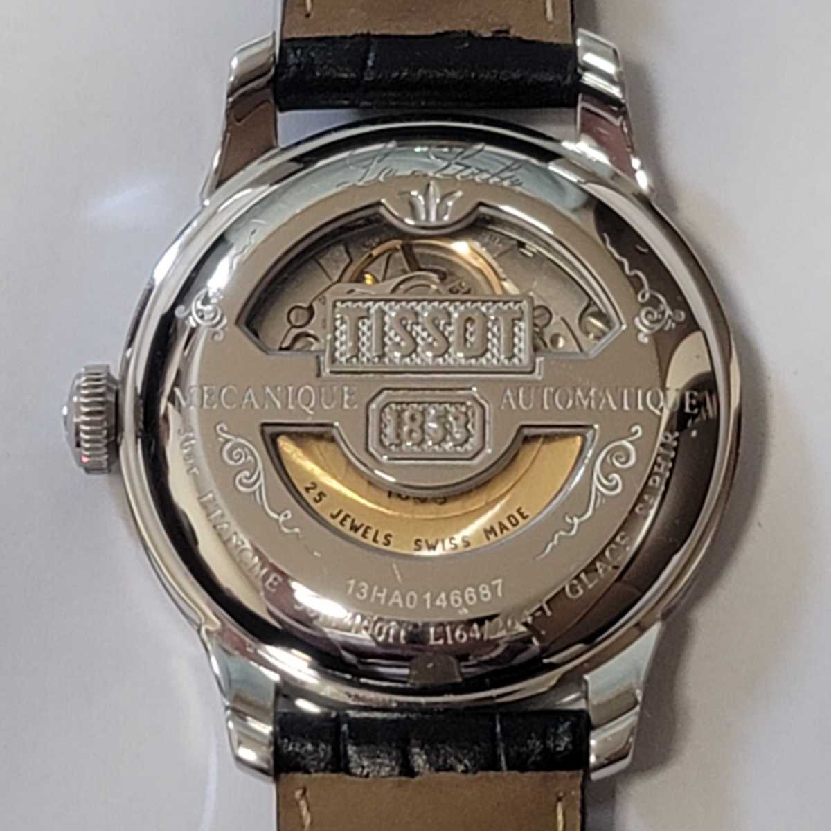 TISSOT ルロックル メンズ腕時計 自動巻き L164/264-1 LE LOCLE 純正 