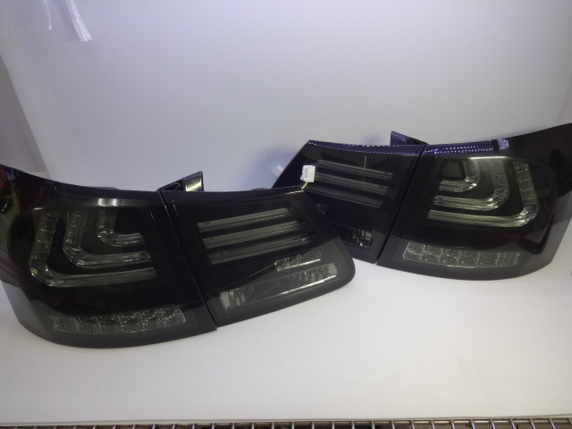 レクサス GS GRS191 社外 LED テールライト スモーク ※流れる