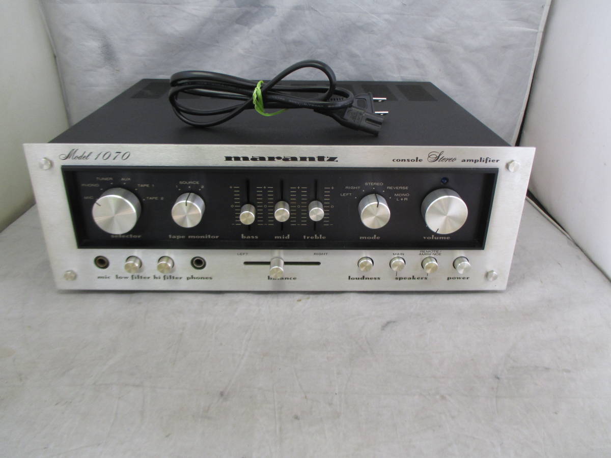Model1070 MARANTZ プリメインアンプ 動作品 マランツ