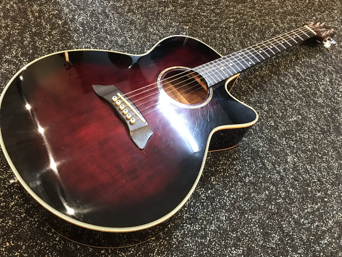 【1円】Takamine タカミネ PT-104 TWR エレクトリックアコースティックギター 現状品
