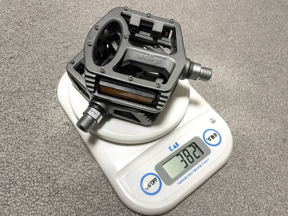 ウェルゴMG-1 MAGNESIUM PEDAL TITANIUM 9⁄16 ウェルゴMG-1 MAGNESIUM