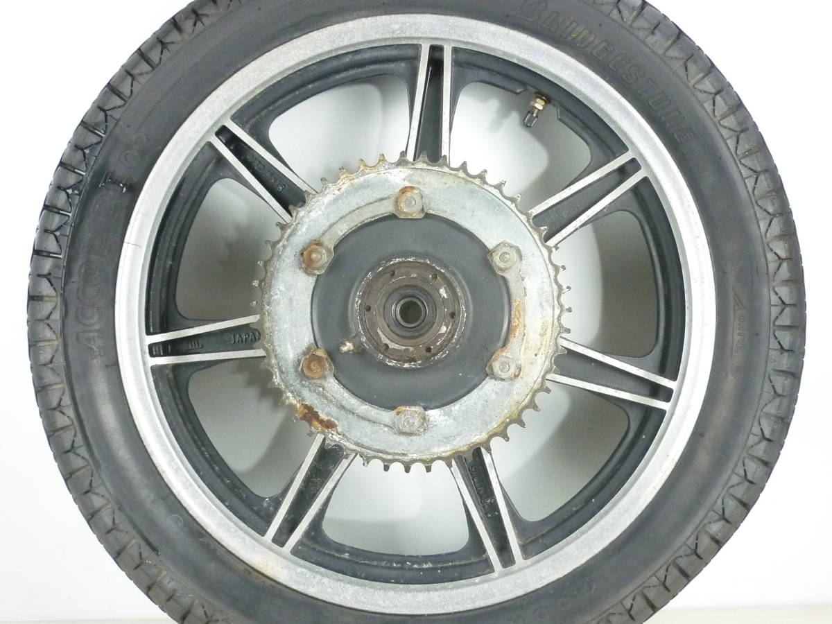 SR400 2H6 リアホイール/キャストホイール/18×2.15/大八/ブレーキ 