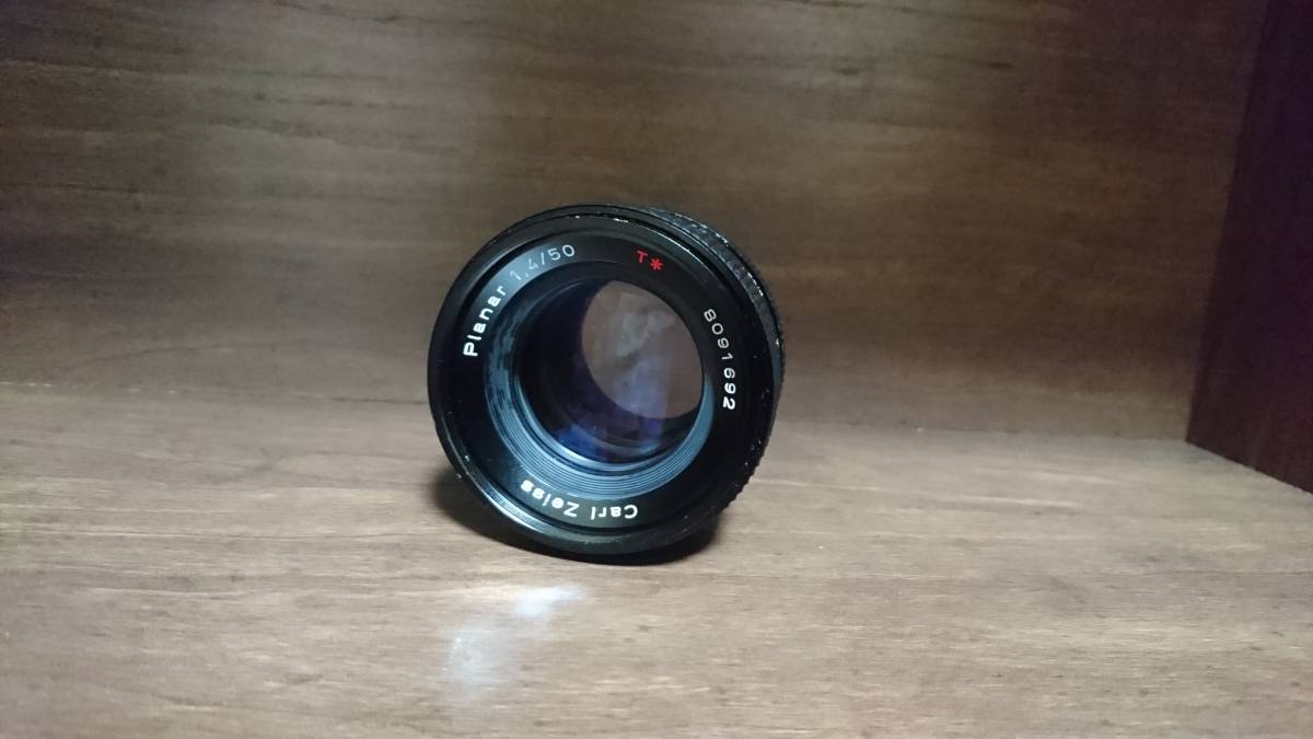 低価，新作 CONTAX Carl Zeiss Planar T 50mm F1.4 MMJ コンタックス レンズ(ヤシカ、コンタックス)｜売買されたオークション情報、yahooの商品情報をアーカイブ公開 - オークファン ヤシカ、コンタックス