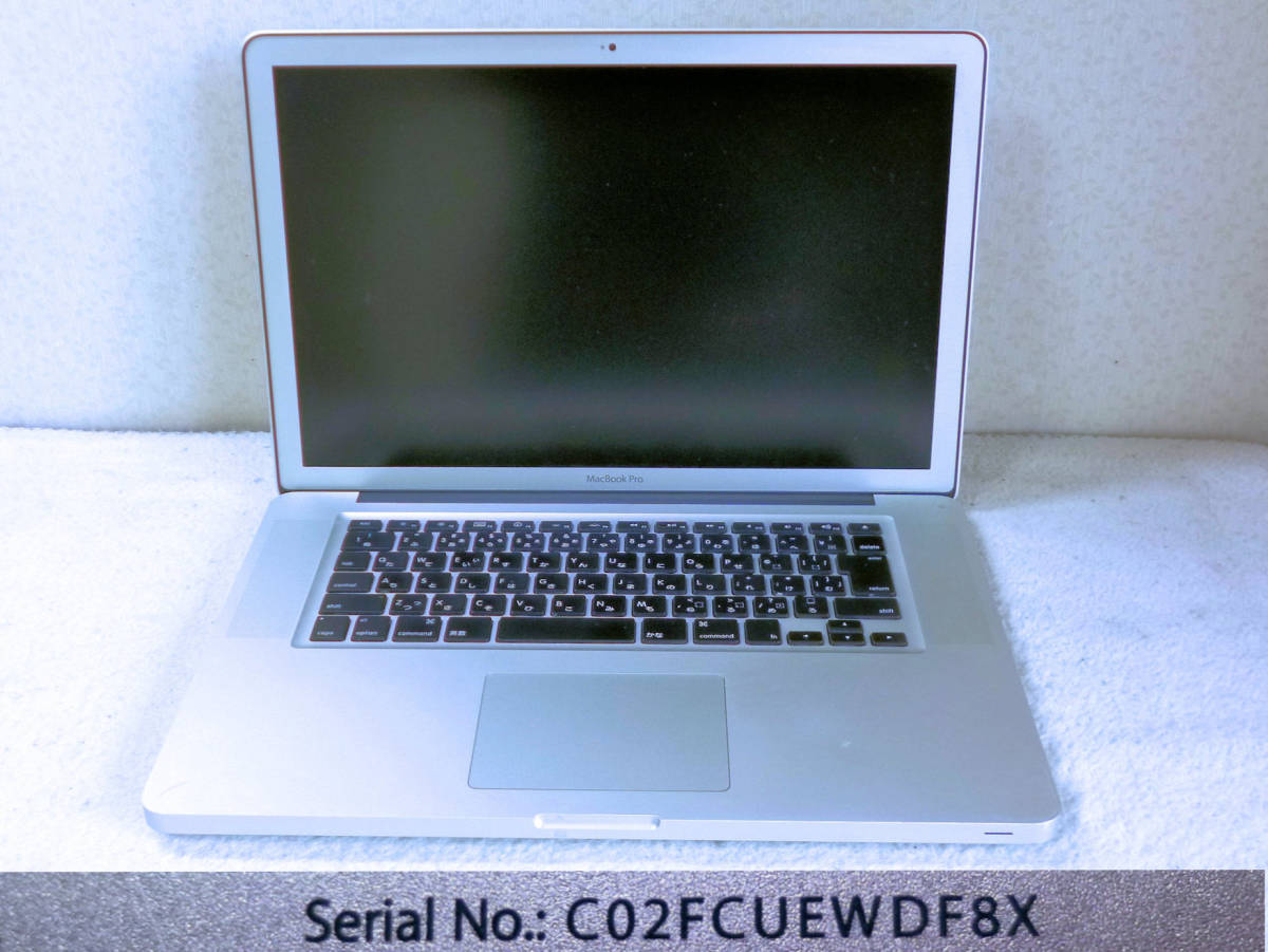 MacBook Pro (15-inch， Late 2011) Core i7- 2.0～2.3GHz ？？ 2GB