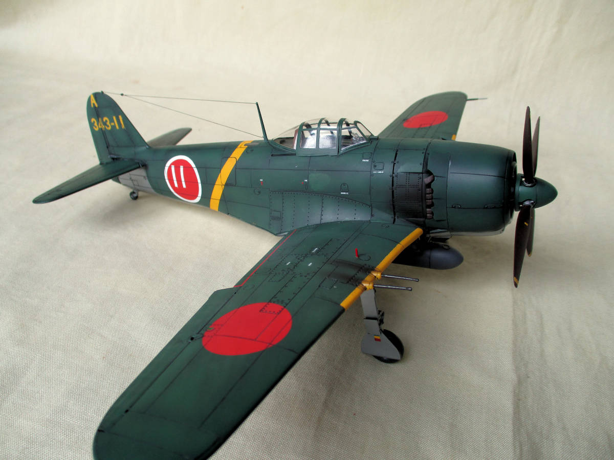 完成品 １ ４８ 紫電改 ３４３空 杉田 庄一上飛曹 １９４５年４月 鹿屋基地 日本 売買されたオークション情報 Yahooの商品情報をアーカイブ公開 オークファン Aucfan Com