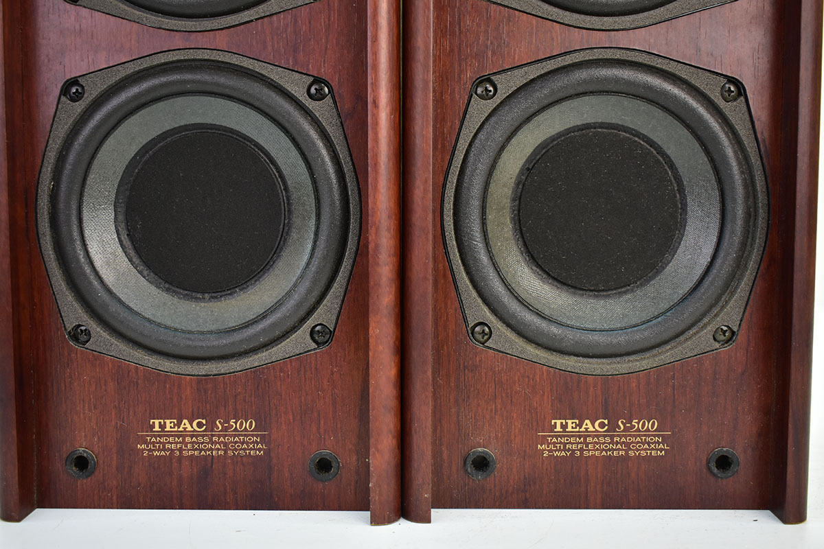 TEAC S-500 保管品 - メルカリ TEAC S-500 2ウエイスピーカシステム