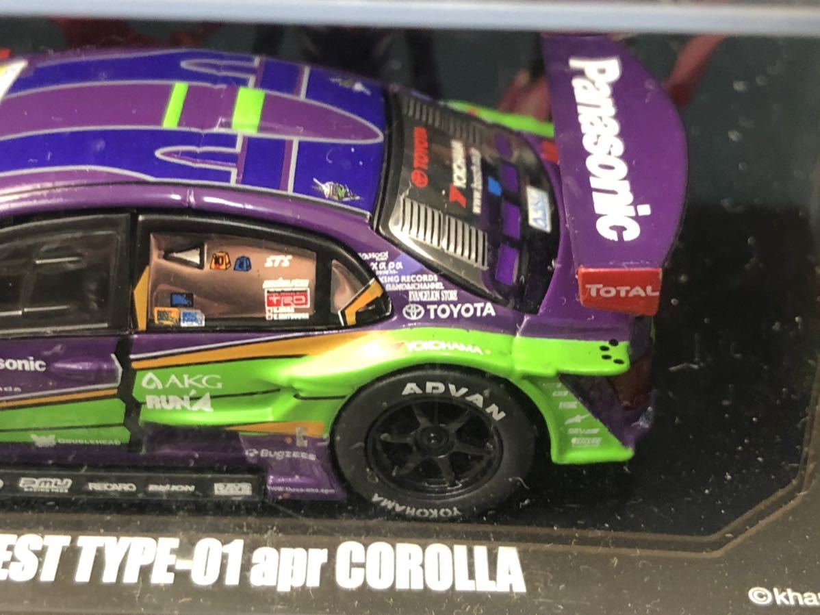 1000円〜APR エプロ ミニカー スーパーGT GT300 エヴァンゲリオン