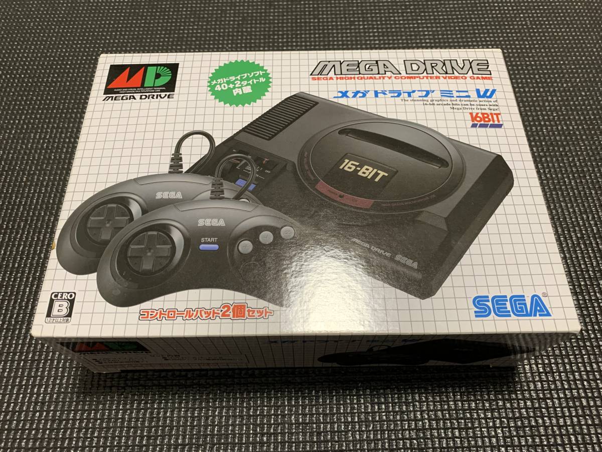 ゲーム メガドライブミニ mini」発売記念！ メガドライブミニW+メガ 
