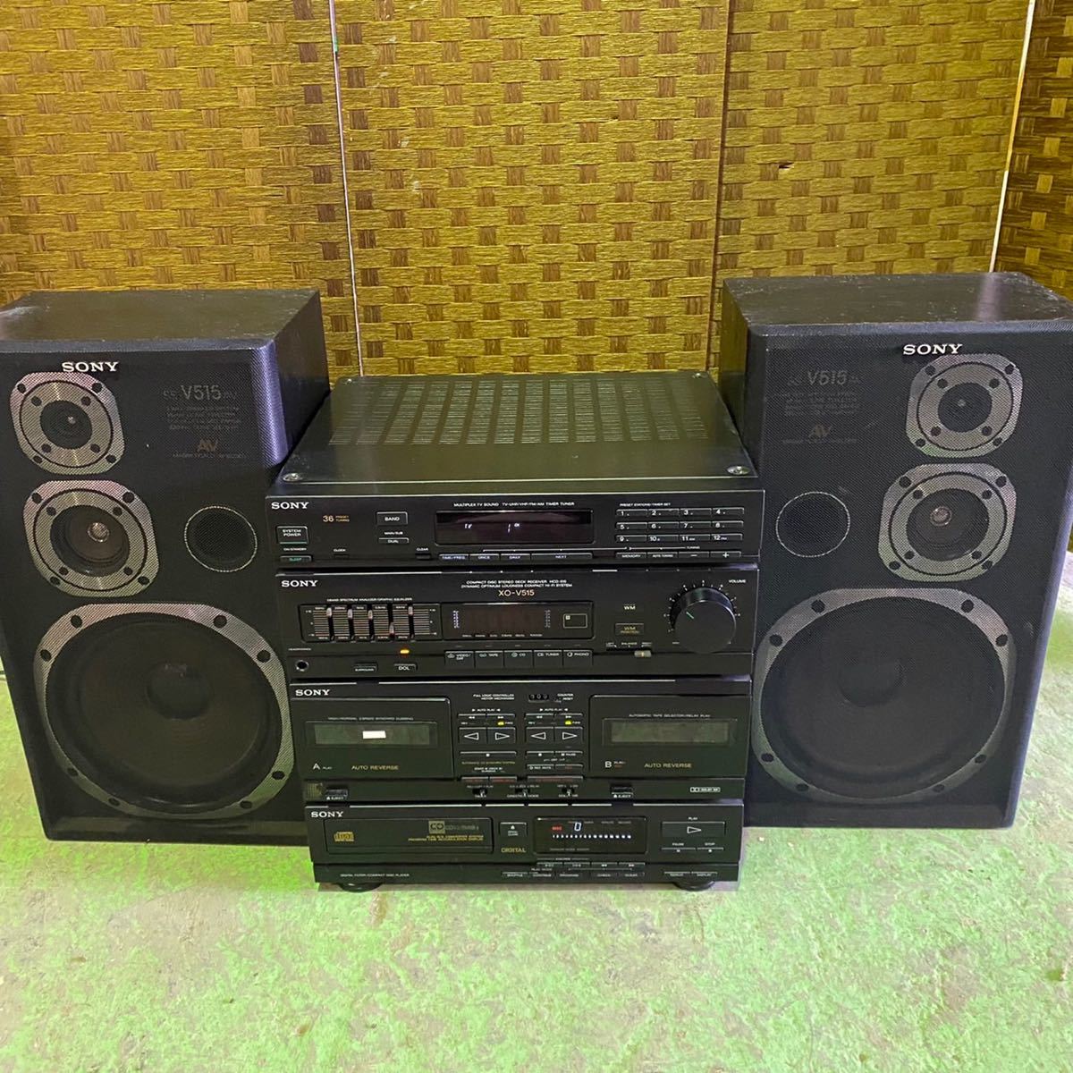 オーディオ機器 【SONY】ソニー 3WAYスピーカー SS-V515AV 60W