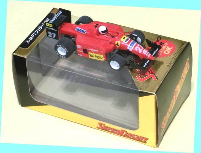 ▲最終品★エポック・X-44 F1 フェラーリ642 ★マグナム440-X2 Ver.★スーパーサーキット・スロットカー★一次流通 新品未使用美品レア箱難