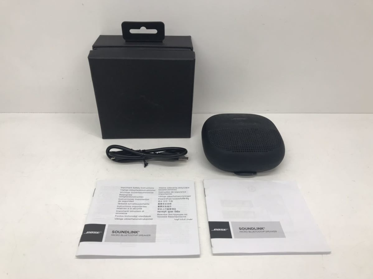 BOSE ボーズ SoundLink Micro Bluetooth SPEAKER ワイヤレススピーカー