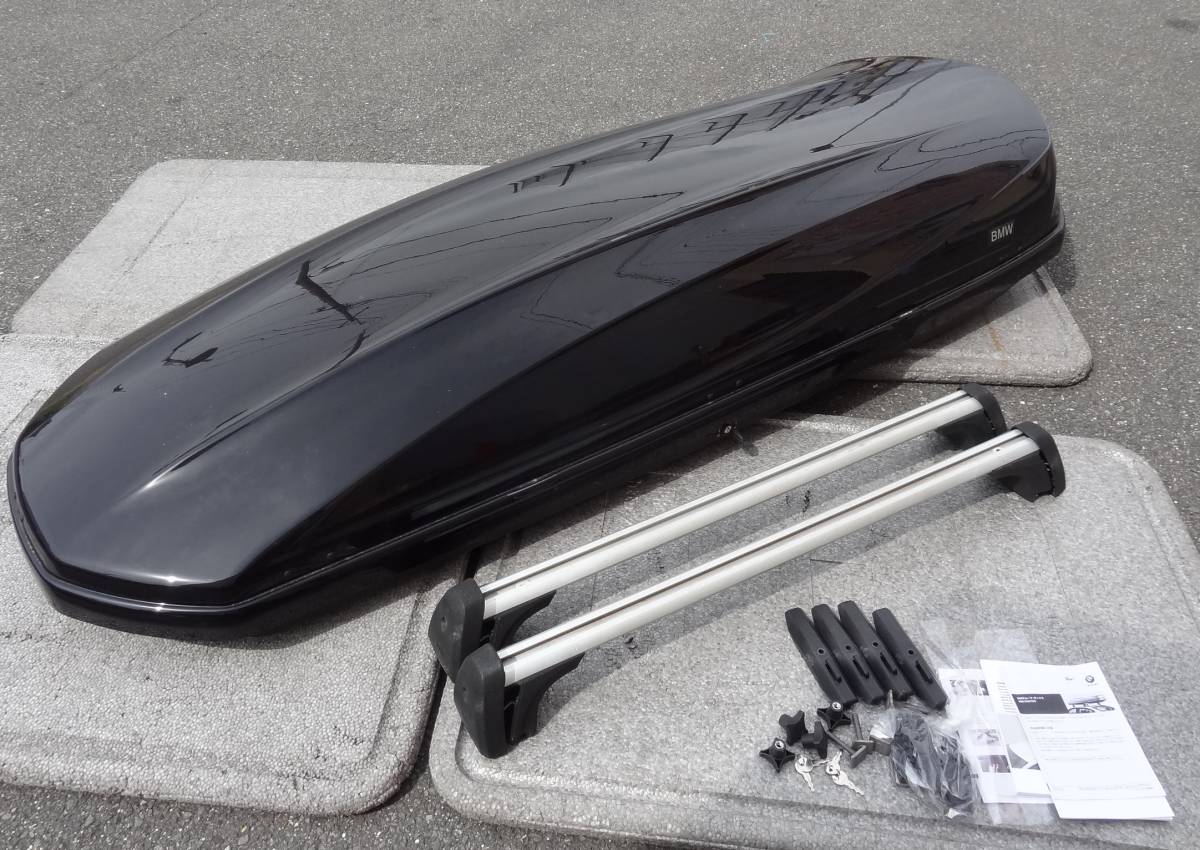 P0097b BMW純正 ルーフボックス 460 ベースキャリア付 ルーフキャリア 