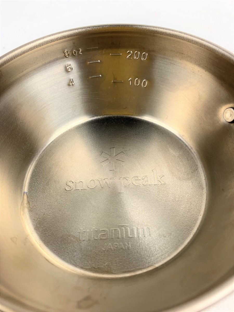 ☆SnowPeak スノーピーク☆激レア☆廃盤 チタニウム ワッパーカップ