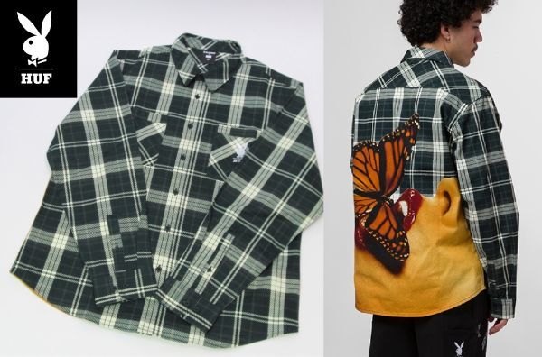 割引クーポン配布中】 HUF × PLAYBOY (ハフ 甘から × プレイボーイ  