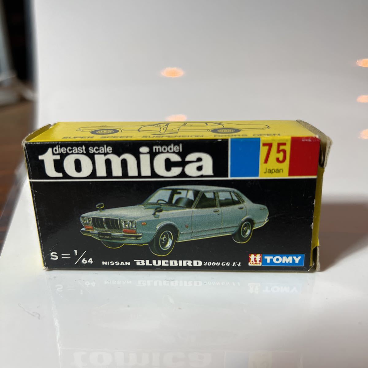 トミカ 黒箱 日産 ブルーバード 旧車 2000 絶版 コレクション放出