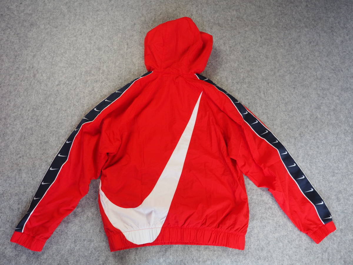 人気定番，格安 送料520 円 定価14300円 NIKE ナイキ ウーブン BIGSWOOSH アノラックジャケット ウィンドブレイカー S(パーカ)｜売買されたオークション情報、yahooの商品情報をアーカイブ公開 - オークファン 男性用