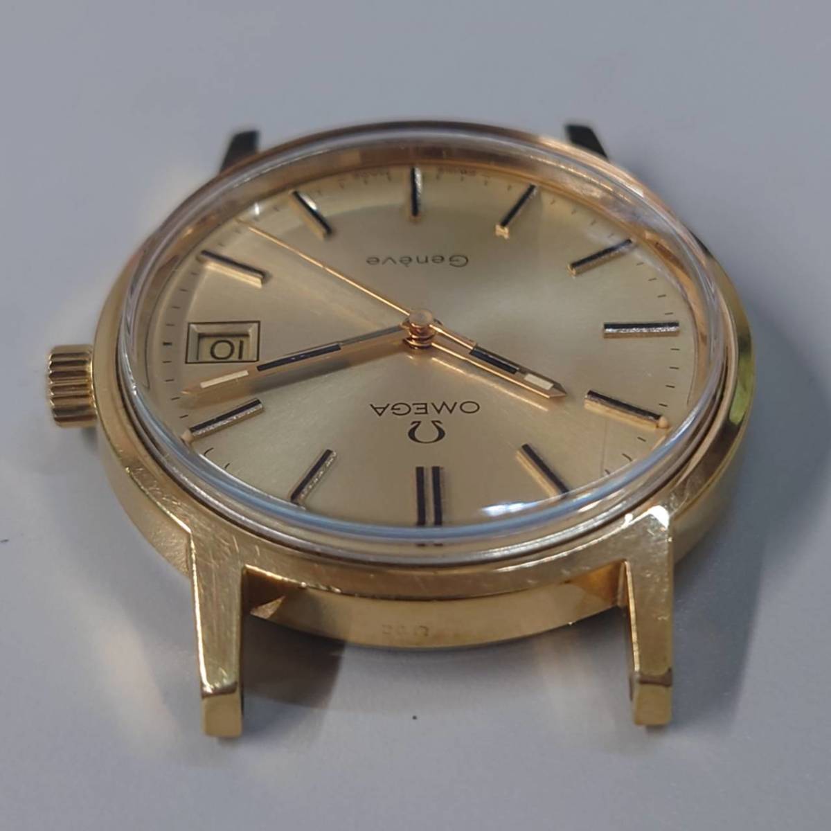 1円～ O/H済み 稼働品 オメガ OMEGA 金張り 20Ω 20ミクロン ジュネーブ 