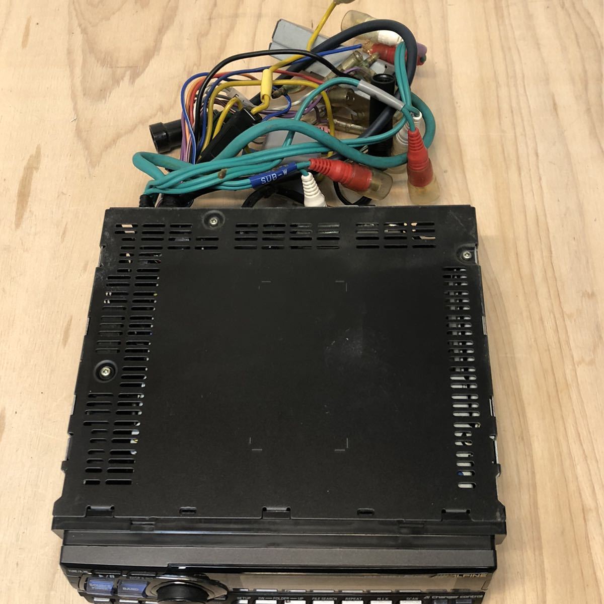 ALPINE アルパイン CDA-7895J CDデッキ 美品 mp3 アルパイン CDA
