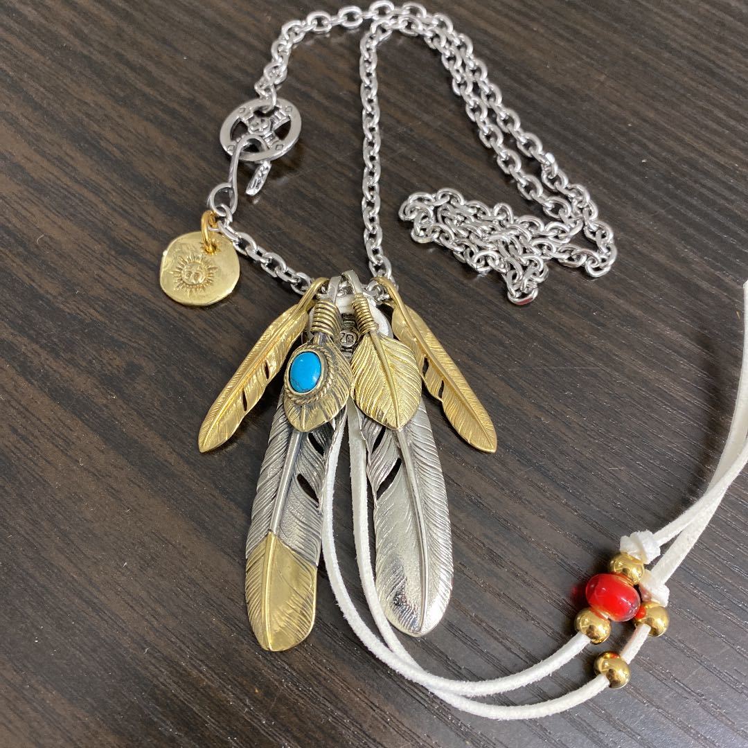 高品 SILVER 質】 silver925 先金ターコイズ イーグルフック ネックレス