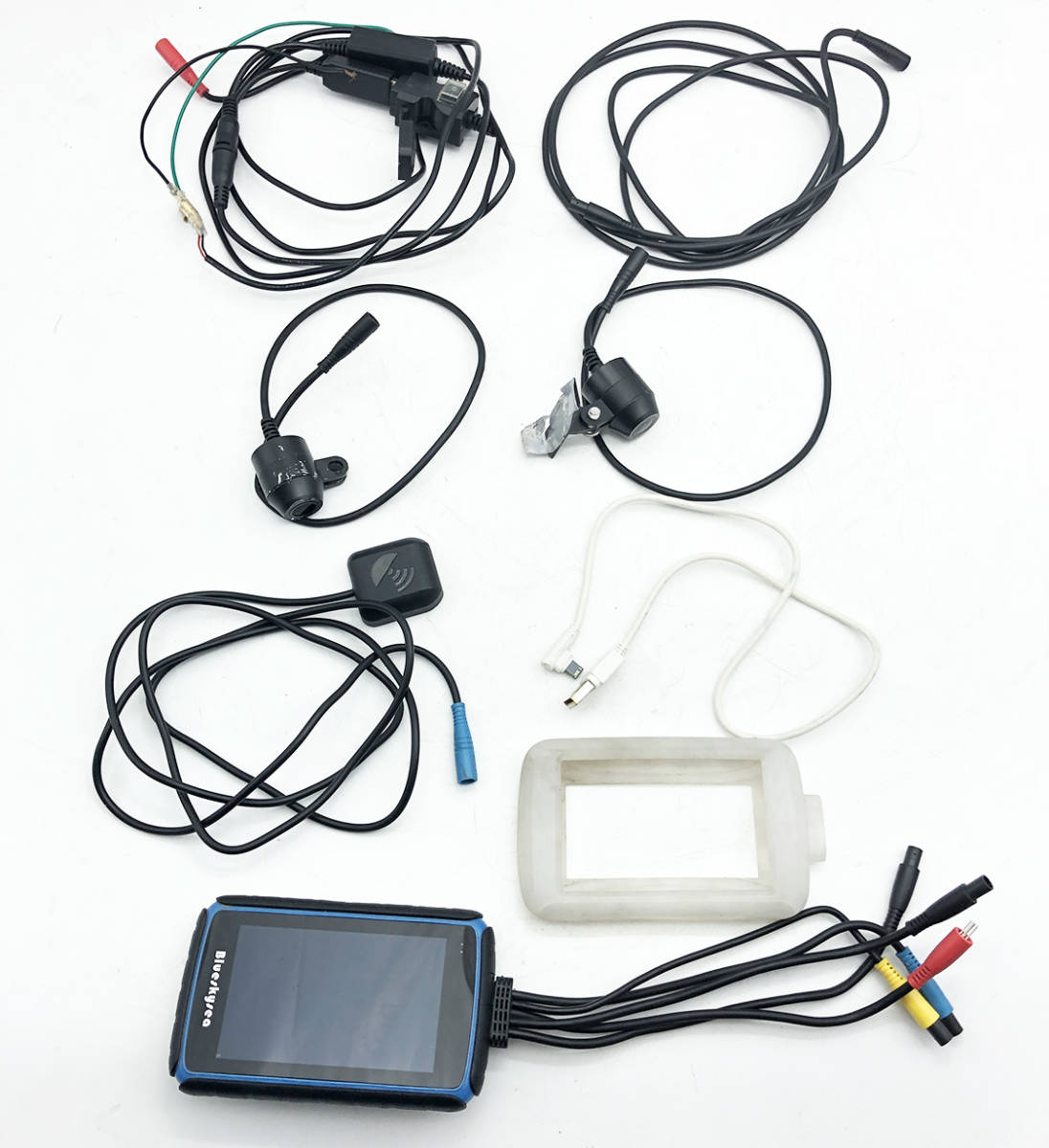 中古】バイク用ドライブレコーダー Blueskysea DV988 前後2カメラ 防水