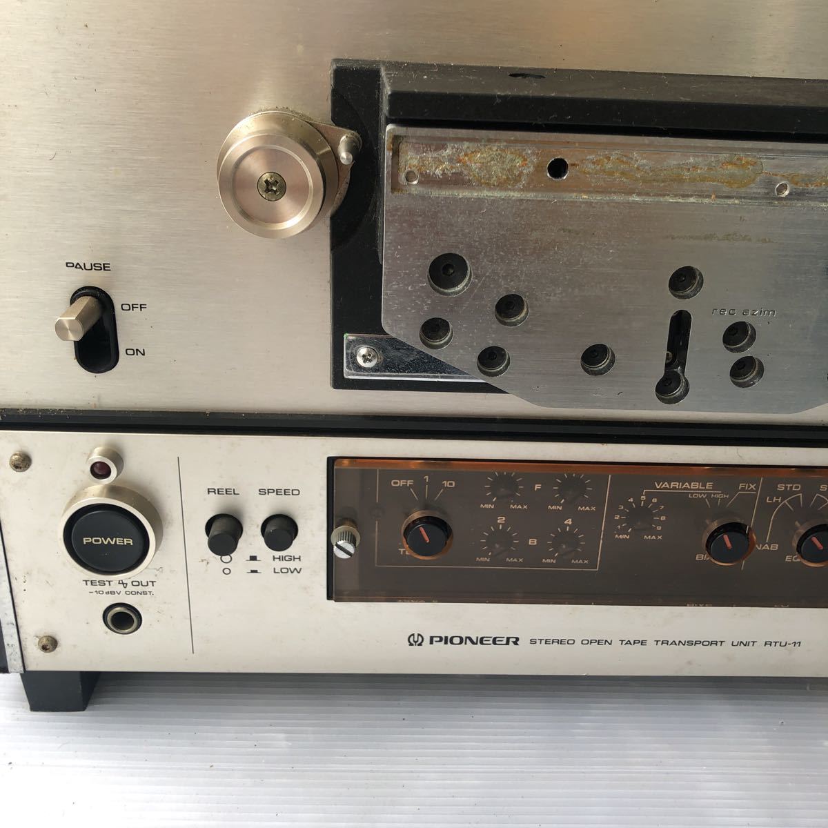 Pioneer パイオニア （RTU-11 パイオニア オープンリールデッキ PIONEER [パイオニア][分離型][2トラック セット オーディオ機器の