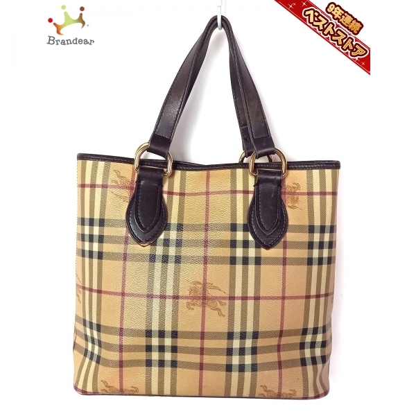 バーバリー トートバッグ pvcの通販 Burberry ノバチェック ビニール