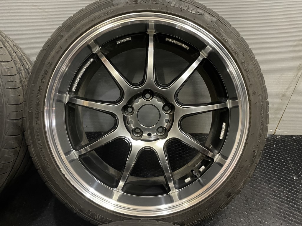 【GRENLANDER ENRI U08 235/40ZR19】夏タイヤ【WORK EMOTION D9R ワーク エモーション 19インチ 8.5J5HPCD114.3+30】2020年製　(VTI481)クレジットカード QRコード決済可能 GRENLANDER ENRI U08 235/40ZR19】夏タイヤ【WORK EMOTION D9R ワーク